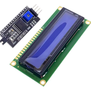 1602 16×2 HD44780 Character LCD Display Module with I2C PCF8574 Interface Adapter 5V Blue Screen